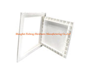 White PVC Access Panel , Hidden Drywall Access Panel With Key