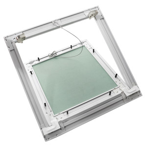 Push Lock Anodized Surface Metal Drywall Access Door For Inspection