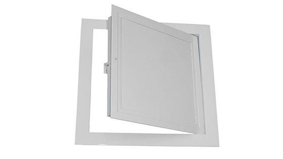 CNC Machining Aluminum Plasterboard Access Panel With Pin Hinge